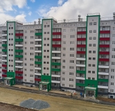 Ход строительства дома 12 в ЖК Вишневая Горка -