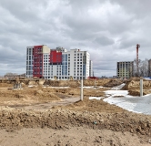 Ход строительства дома корпус 13-16 в ЖК Счастье в Кольцово -