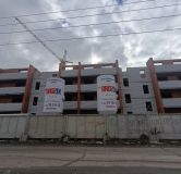 Ход строительства дома 4 в ЖД По ул. Томская -