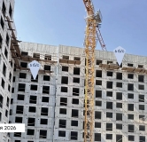 Ход строительства дома секция 4 в ЖК Вектор премиум-квартал -