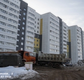 Ход строительства дома 1 в ЖК Экопарк Лесная гавань -