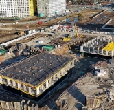 Ход строительства дома № 147 (ГП-28) в Микрорайон Домашний -