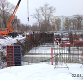 Ход строительства дома 39, поз.1 в ЖК По ул. Фрунзе -