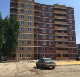 Ход строительства дома 2/9 в ЖД Вахрушева -