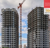 Ход строительства дома № 1 в ЖК Royal Towers (Роял Тауэрс) -