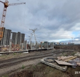 Ход строительства дома 74 в ЖК Радужные дворы -