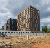 Ход строительства дома корпус 1 в ЖК Шкиперский 19 -