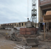 Ход строительства дома Литер 22 в ЖК Свой Берег -