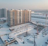 Ход строительства дома 5/1, 2 этап в ЖК Дивные дали -