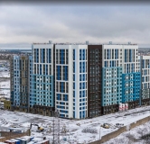 Ход строительства дома 2 в ЖК Самоцветы Бирюза -