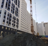 Ход строительства дома 4 в ЖК Лугометрия -