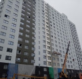 Ход строительства дома 60 в ЖК Лугометрия -