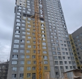Ход строительства дома 26, секция 1,2 в ЖК Б-26 -