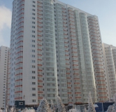 Ход строительства дома 25, секция 1,2 в ЖК Белые Росы -