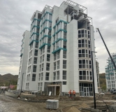 Ход строительства дома № 4Б в ЖК Агой-Парк (На волнах мечты) -