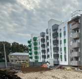 Ход строительства дома 1, секция 2 в ЖК По ул. Коммунистическая -