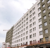Ход строительства дома 1 в ЖК Базилик -