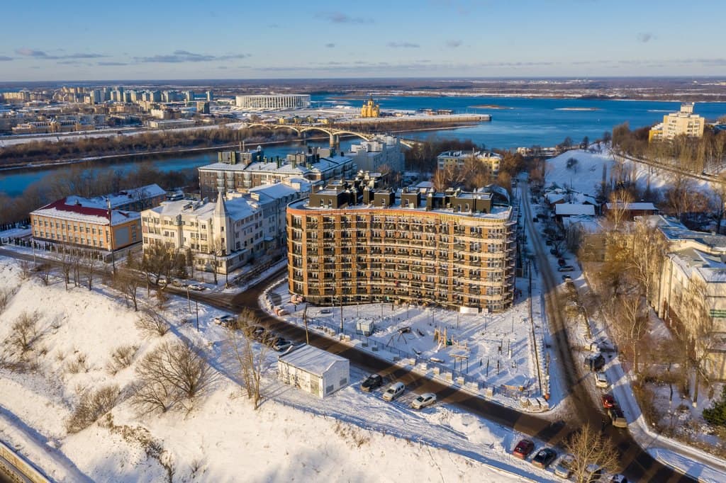 Клубный дом на Ярославской украсил пейзажи Гребешковского откоса