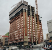 Ход строительства дома 21/2  в Гостиничный комплекс Серп и Молот -
