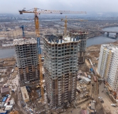 Ход строительства дома № 1 в ЖК Айвазовский-Енисей (АйвазоSKY) -