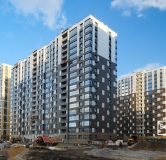 Ход строительства дома корпус 4.2 в ЖК Пульс Премьер (Pulse Premier) -