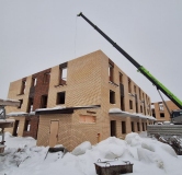 Ход строительства дома 36 в ЖК Альпийский квартал -