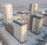 Ход строительства дома № 1 в Прогресс-кварталы Перемены -