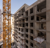 Ход строительства дома 1 в ЖК Малевич -