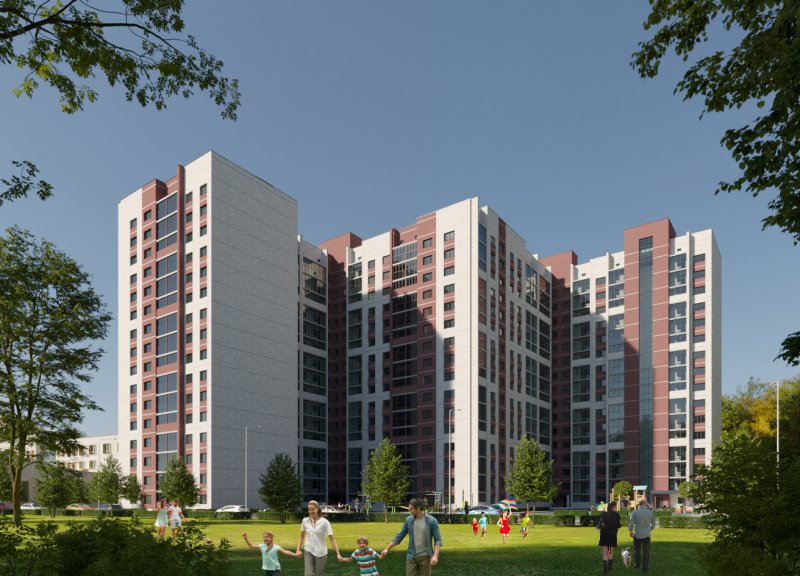 Дом № 57, 2 этап, секция 3,4,5 в ЖК Перемена - фото 1