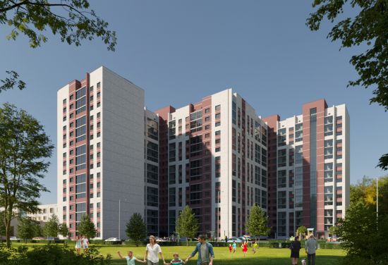 Дом № 57, 2 этап, секция 3,4,5 в ЖК Перемена