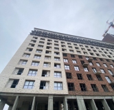 Ход строительства дома 110 в ЖК Комос на Тукая -