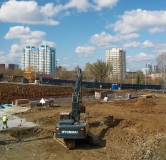 Ход строительства дома 6 в ЖК Шишимская Горка -