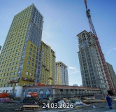 Ход строительства дома ГП-8 в ЖК Айвазовский (Айвазовский City) -