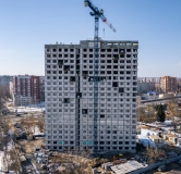 Ход строительства дома № 1 в ЖК Сормово Парк -