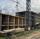 Ход строительства дома 2 в ЖК Парковый -