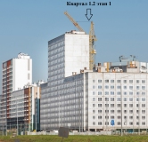 Ход строительства дома 1.2-1 в ЖК РеФорма Оптимум+ -