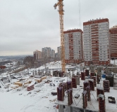 Ход строительства дома 2 в ЖК Крылья -