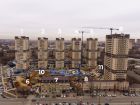 Ход строительства дома Литер 9 в ЖК Звезда Столицы - фото 10, Март 2021