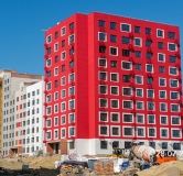Ход строительства дома 2.3 в ЖК Кантри -