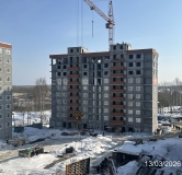 Ход строительства дома 25.2 в ЖК Новый Звездный -