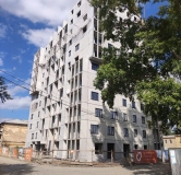 Ход строительства дома 90 в ЖК Геометрия Счастья -