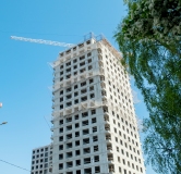 Ход строительства дома 1 в ЖК Струны -