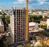 Ход строительства дома 2 в ЖК Форма -