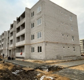 Ход строительства дома № 1 в ЖК Александровский сад -