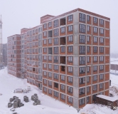 Ход строительства дома 1а в ЖК Семейный квартал Флагман (Наши Баташи-5) -