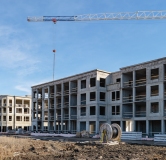 Ход строительства дома 10, корпус 3 в ЖК Кронфорт. Центральный -