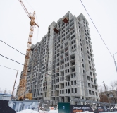 Ход строительства дома № 41 (ГП-1) в ЖК Умный квартал УНО -