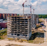 Ход строительства дома 35, корпус 2 в ЖК Новое Колпино -