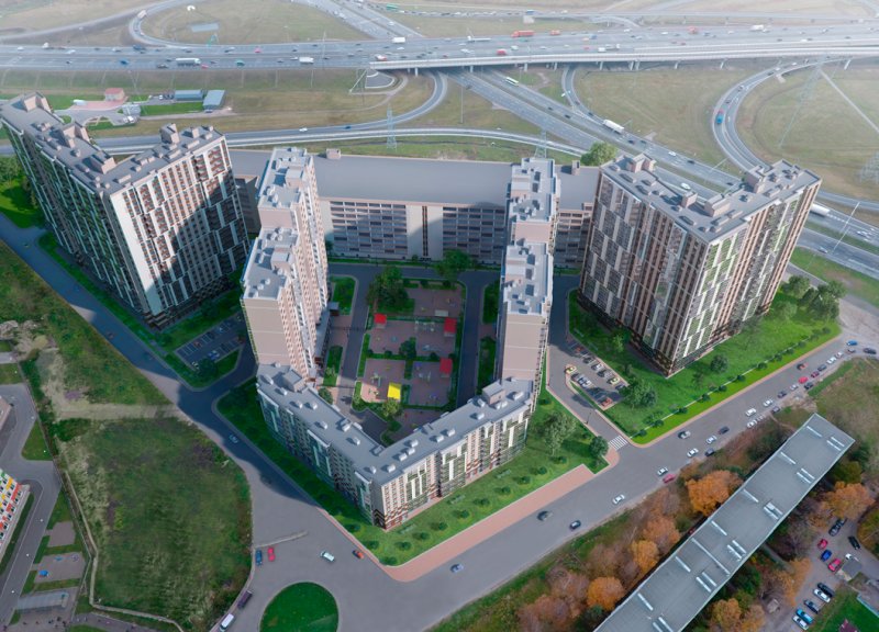 Дом 2, строение 1 в ЖК UР-квартал Московский - фото 1