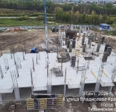 Ход строительства дома 4 (ГП-8) в ЖК Концепт. Озерный -